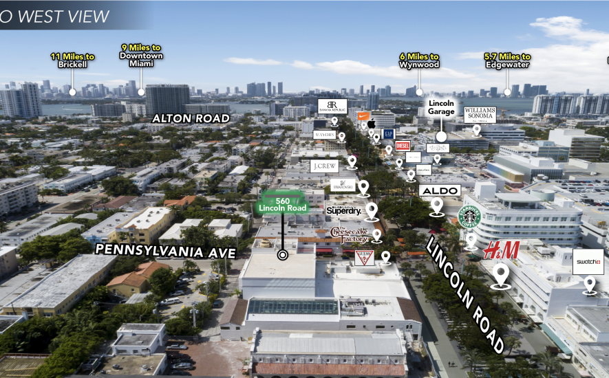 560 Lincoln Road, Miami, FL 33139, ,Office,For Lease,Lincoln Road ,1310